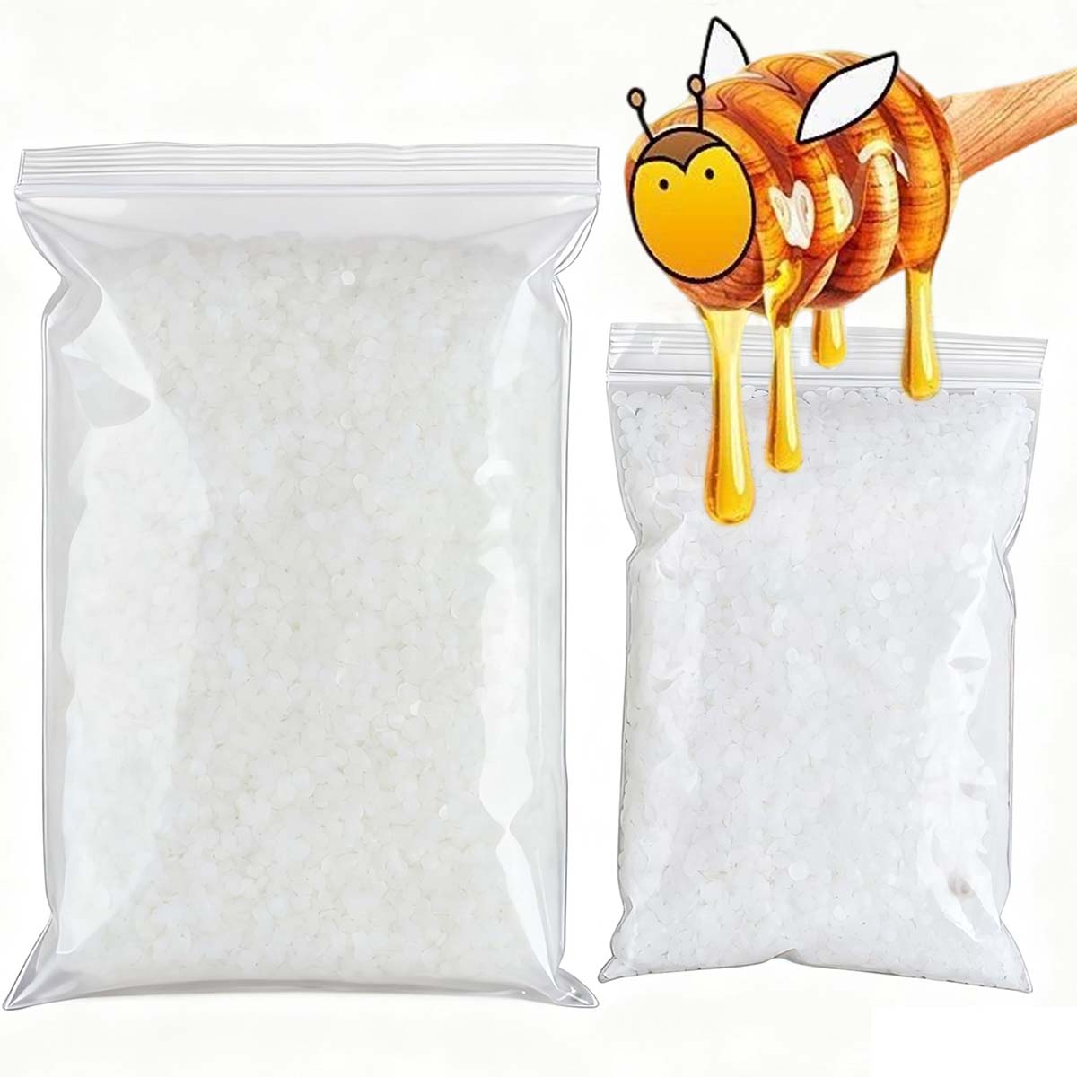 Candle Making Wax - 200 г-1000 г белый пчелиный воск