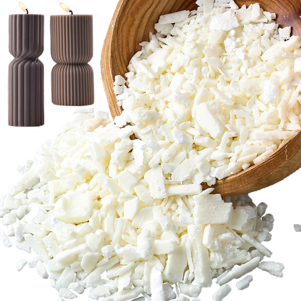 1 фунт чистого белого соевого  – обзор и цена Soy Wax Pillar Blend