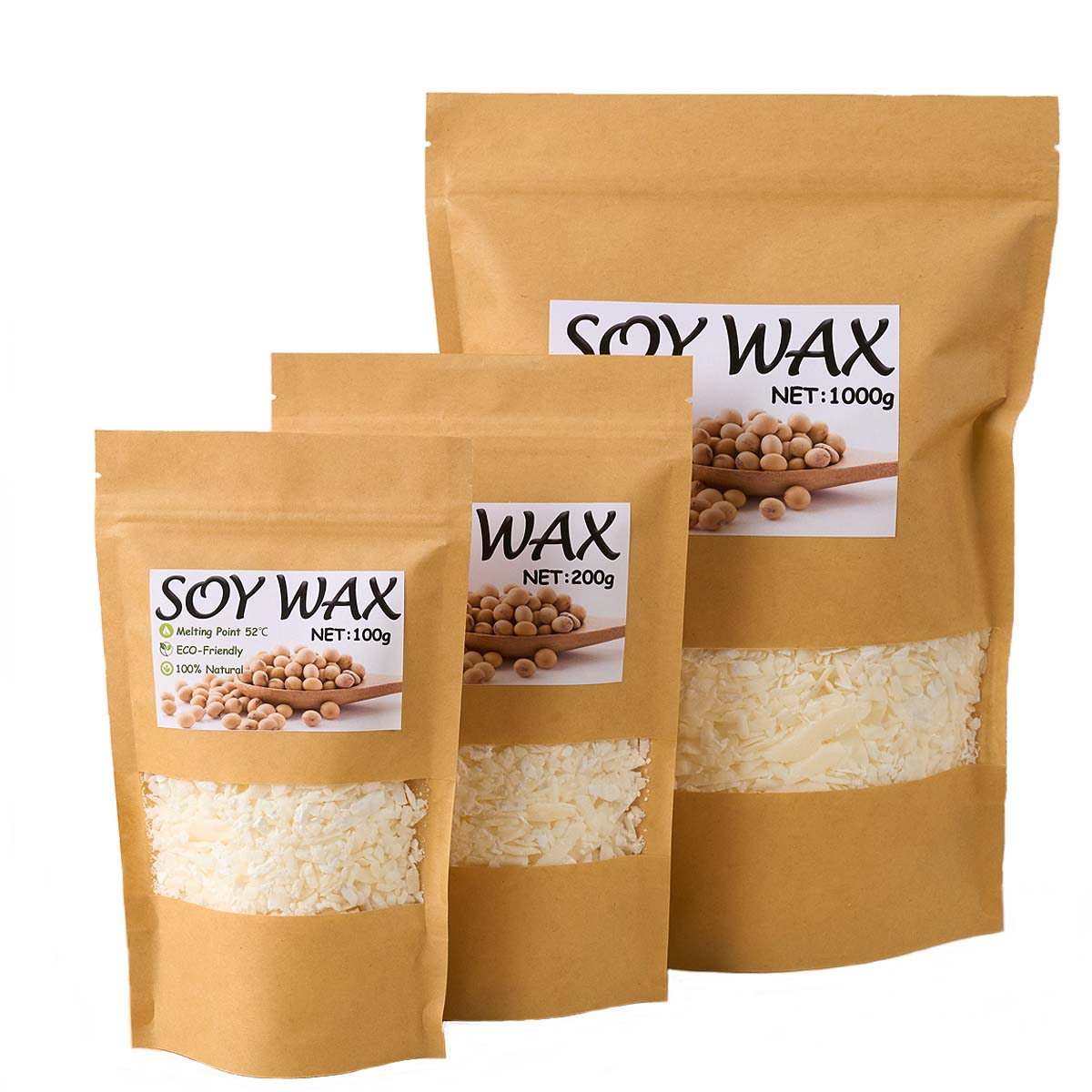 1 фунт чистого белого соевого  – обзор и цена Soy Wax Pillar Blend